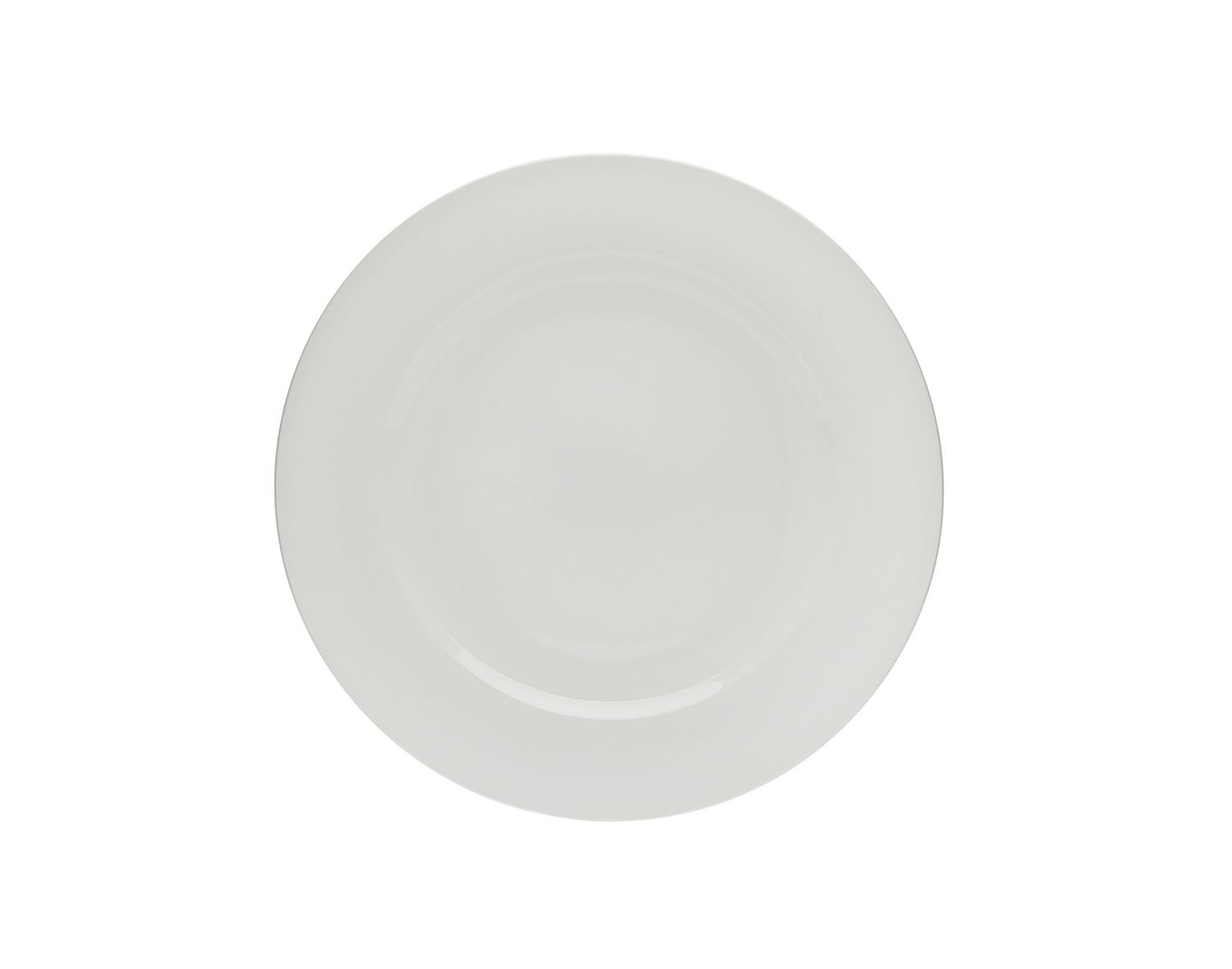 Godinger 8 Inch White Dessert Plate 70137