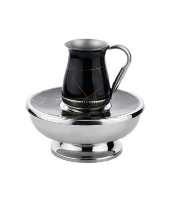 Godinger Abstract Mayim Achronim Ebony 50532, 028199505328