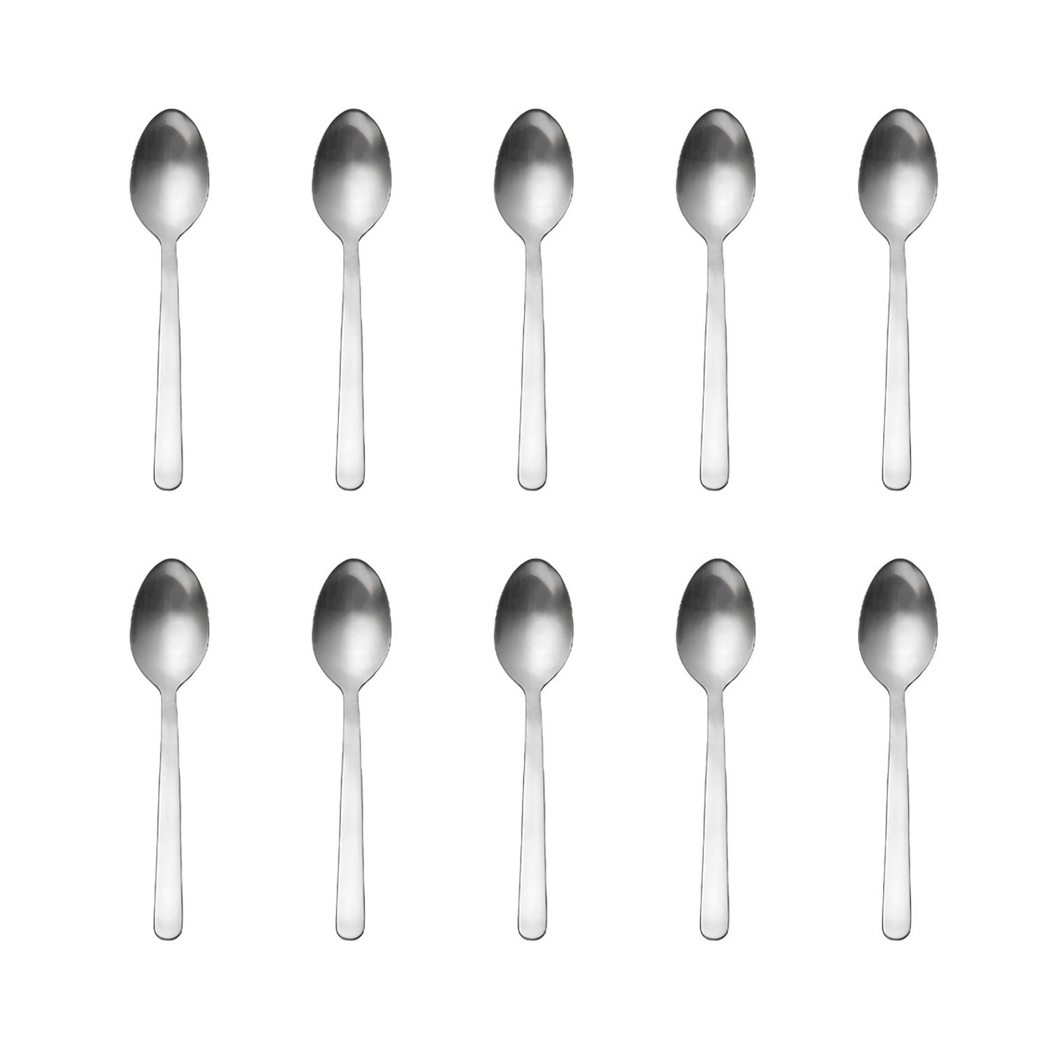 Godinger 10 Piece Lola Matt Teaspoon 42234