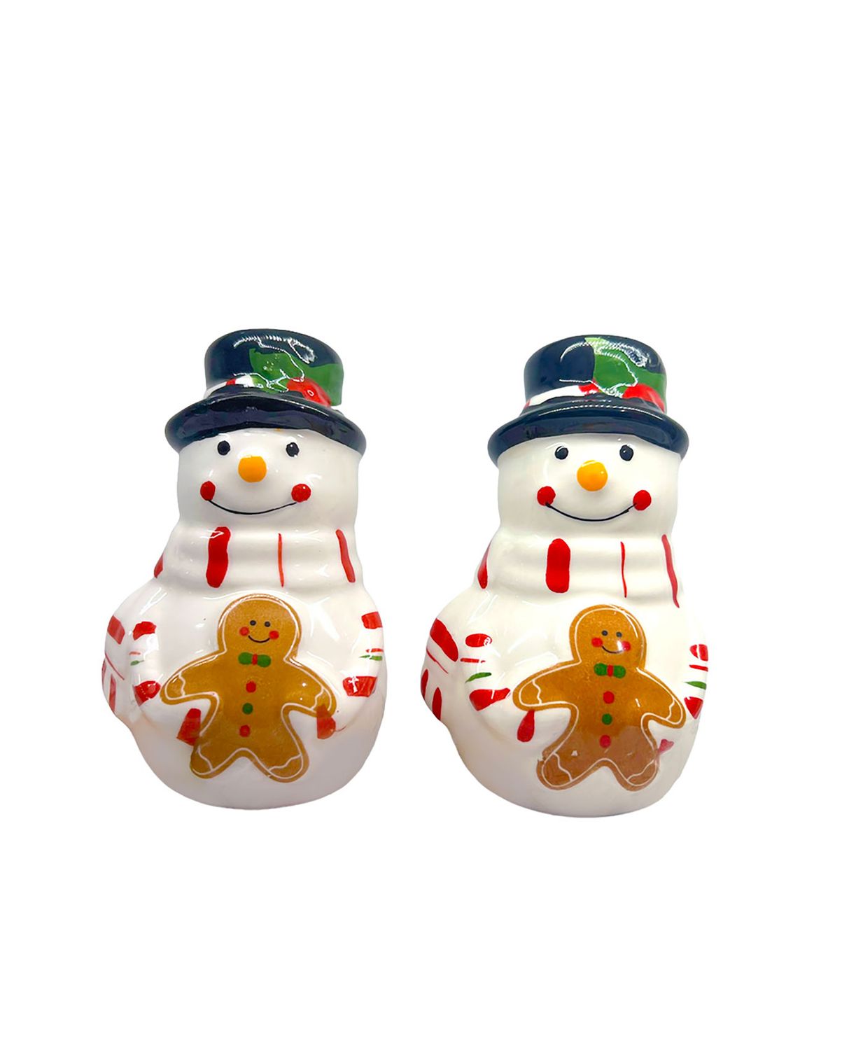 Godinger Gingerbrad Snowman Set of 2 Salt &amp; Pepper 14215