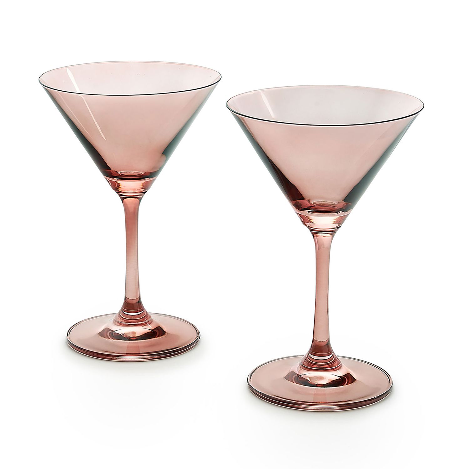 Godinger Set of 2 Veneto Martini Rosewood 28069, 028199280690