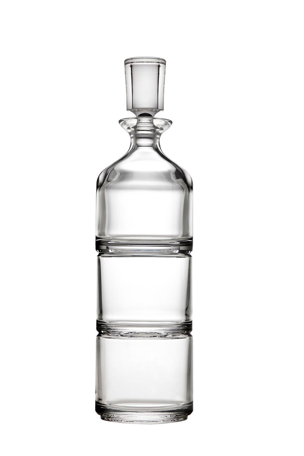 Godinger Duet 8.5 oz Stacking Decanter Set 48280, 028199482803