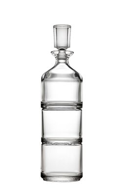 Godinger Duet 8.5 oz Stacking Decanter Set 48280, 028199482803