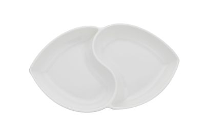 Godinger Heart Shaped Tray 2 Sections 12594, 028199125946