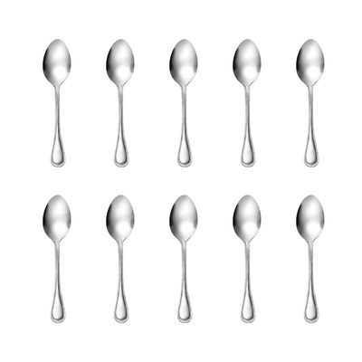 Godinger 10 Piece Bead Teaspoon 42049, 028199420492