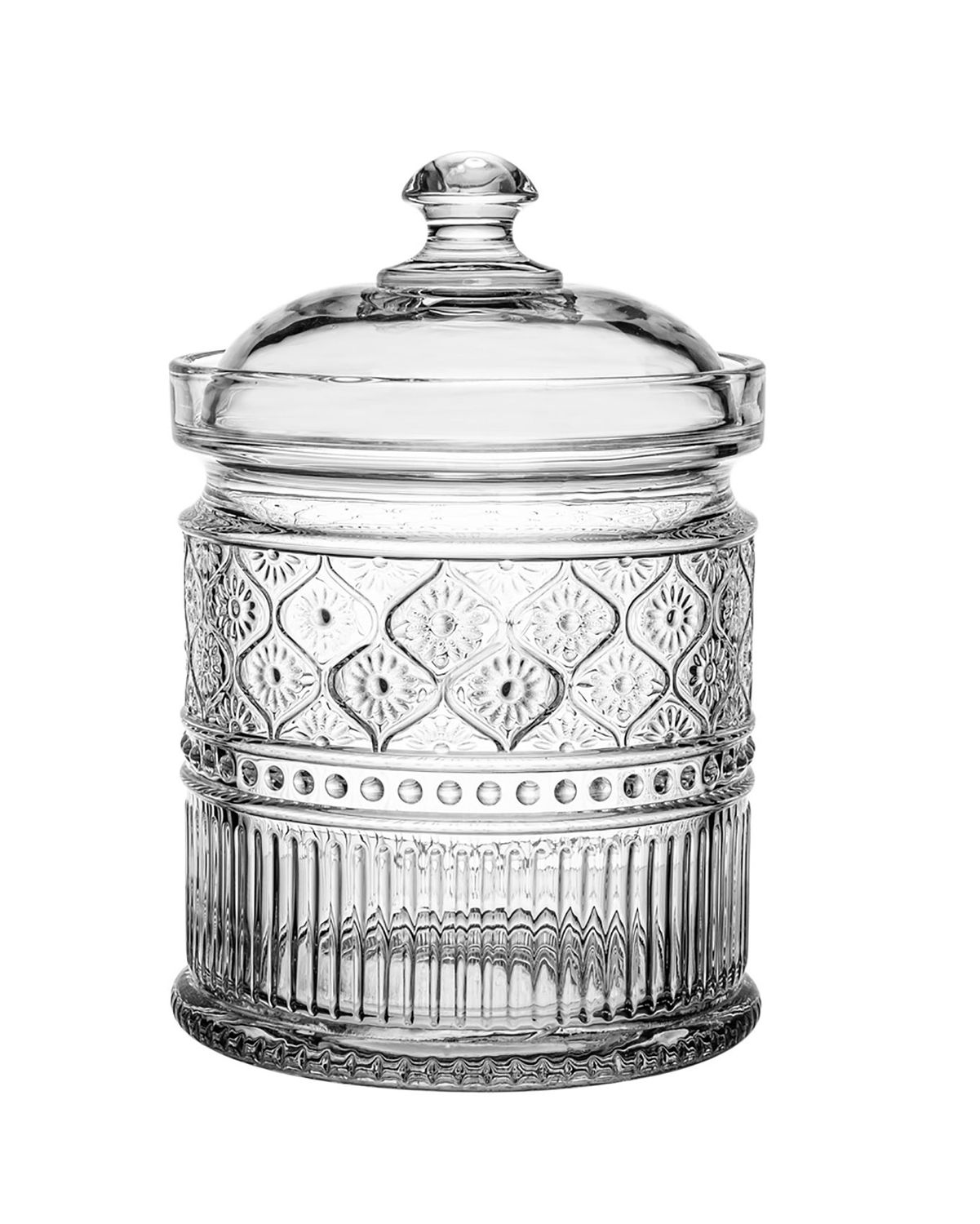 Godinger Claro Clear Canister Medium 27948, 028199279489