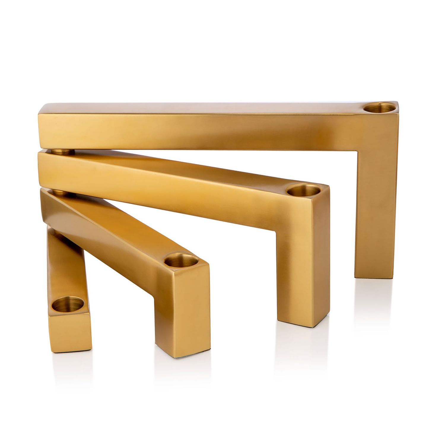 Godinger Collapsible 4 Light Gold 50725, 028199507254
