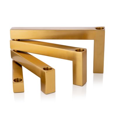 Godinger Collapsible 4 Light Gold 50725, 028199507254