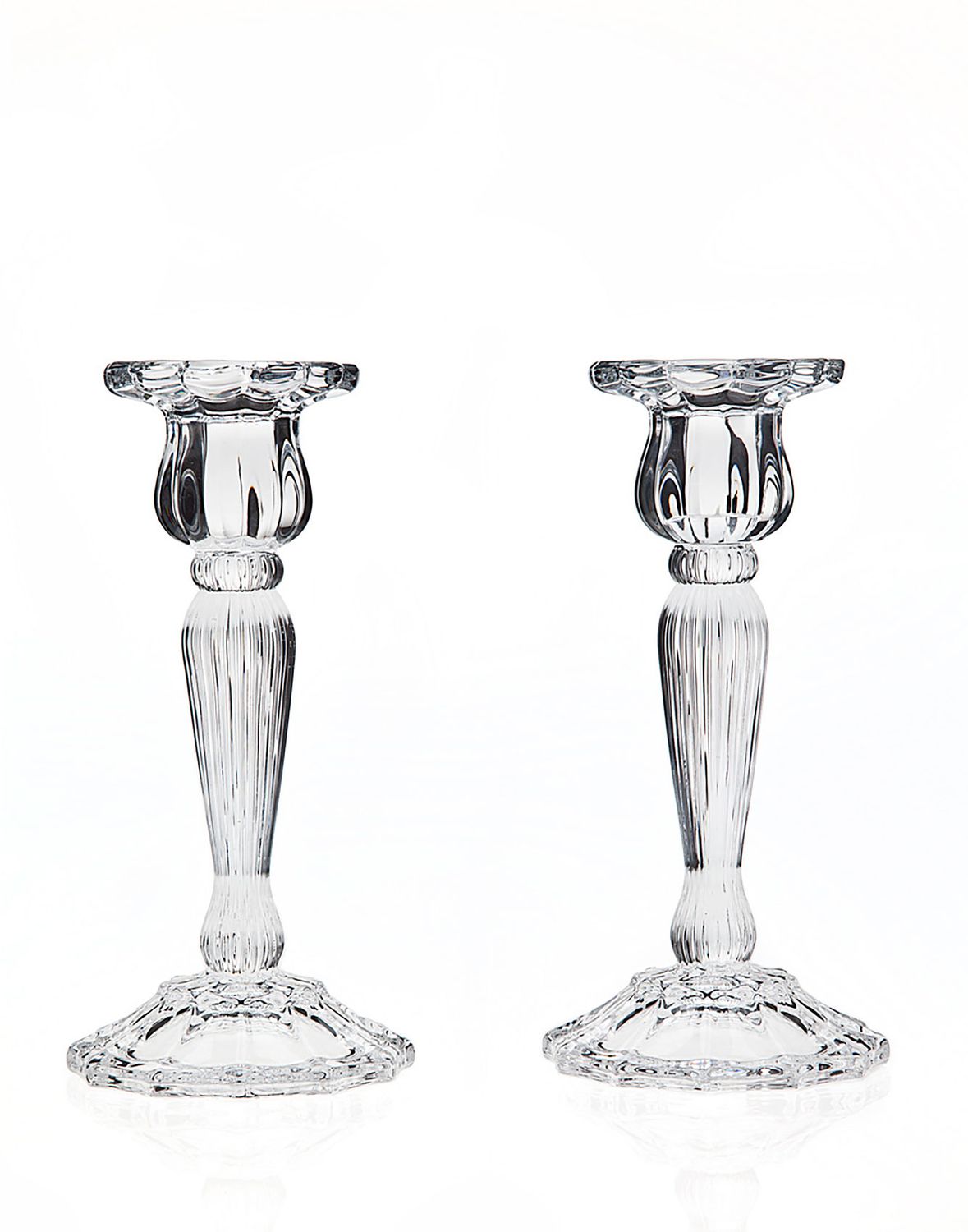 Godinger Triumph 7 Candlestick Pair 15067, 028199150672