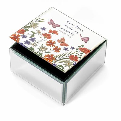Godinger Todo Es Posible Mirror Box 16495, 028199164952