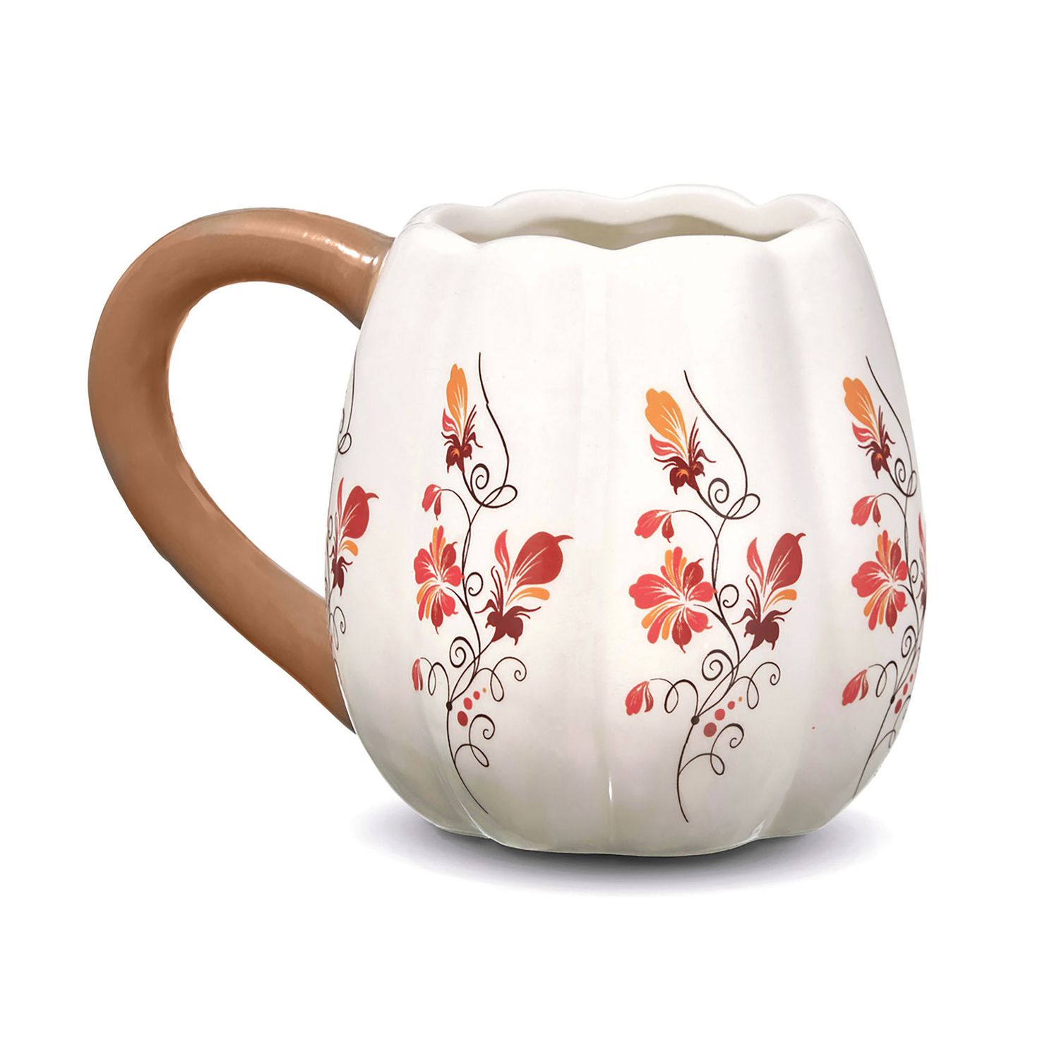 Godinger White Pumpkin Ceramic Mug 13974