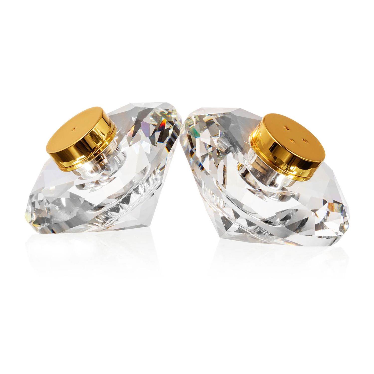 Godinger Rio Salt and Pepper Pair Gold 28684
