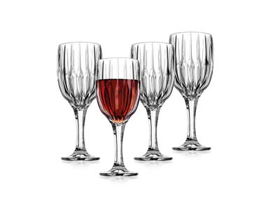 Godinger Set of 4 Pleat Goblets 27562