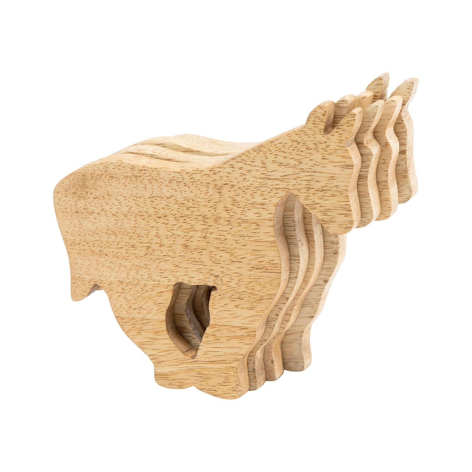 Godinger Homestead Horse Coaster Set of 4 51016, 028199510162