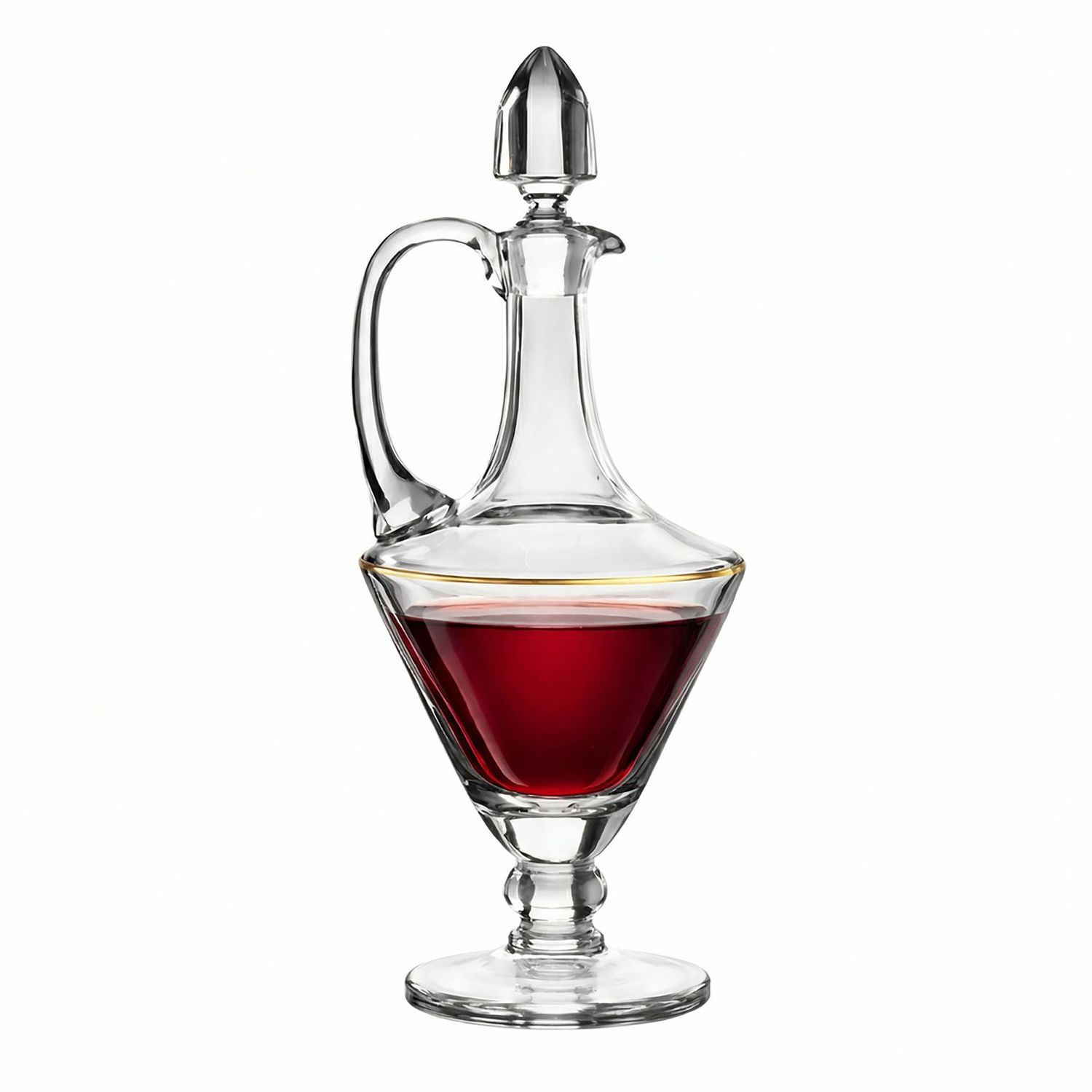 Godinger Celeste Decanter Gold Ring 1l 28045, 028199280454