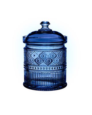 Godinger Claro Small Canister Blue 27953, 028199279533