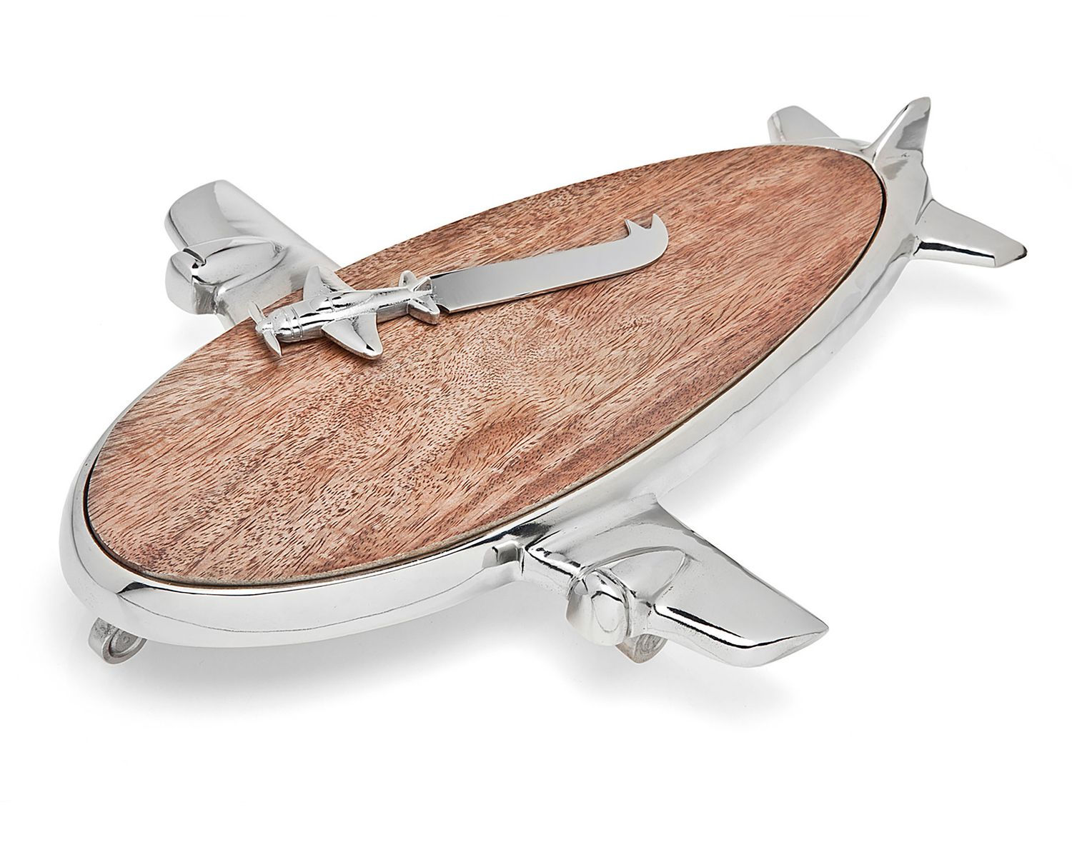 Godinger Airplane Wooden Cheese Board 9792, 028199097922
