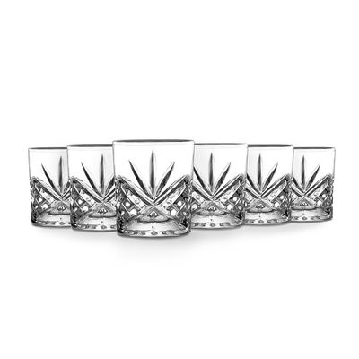 Godinger Dublin Whiskey Shot Glass Set of 6 2 oz 27491, 028199274910