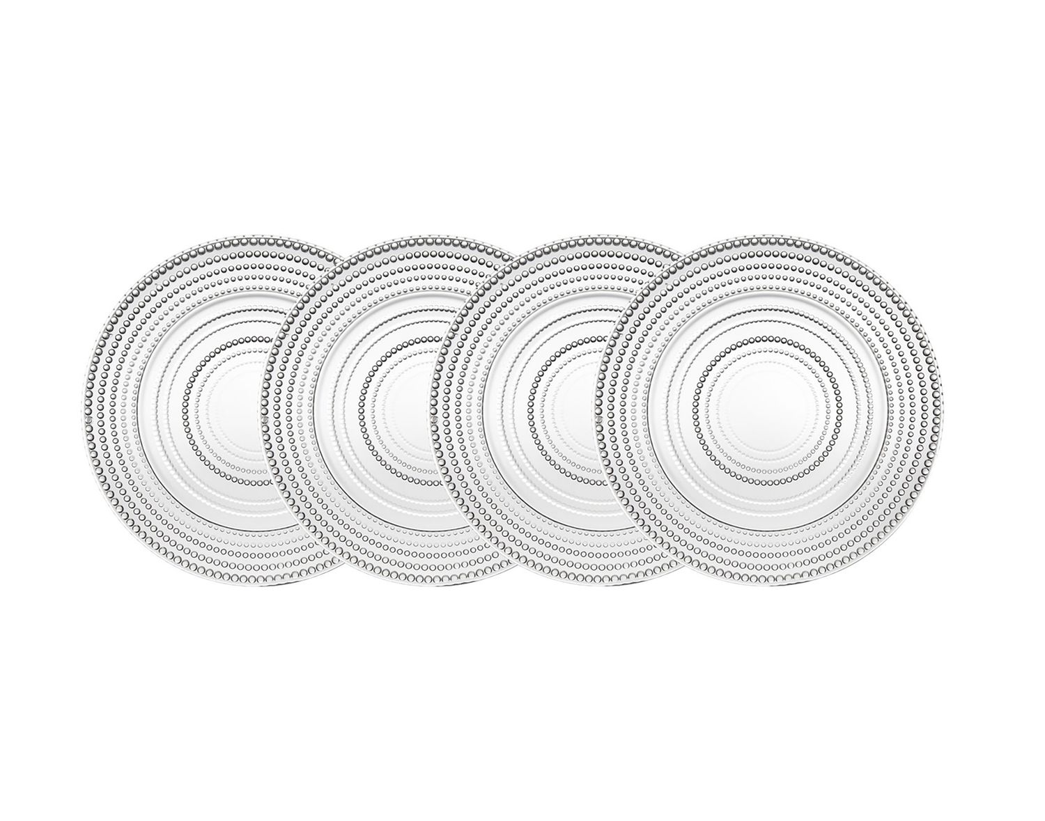 Godinger Lumina Set4 7.5 Salad Plates 42306, 028199423066