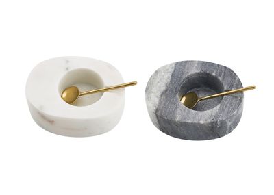 Godinger Marble Salt &amp; Pepperr Cellar Set of 2 50694, 028199506943