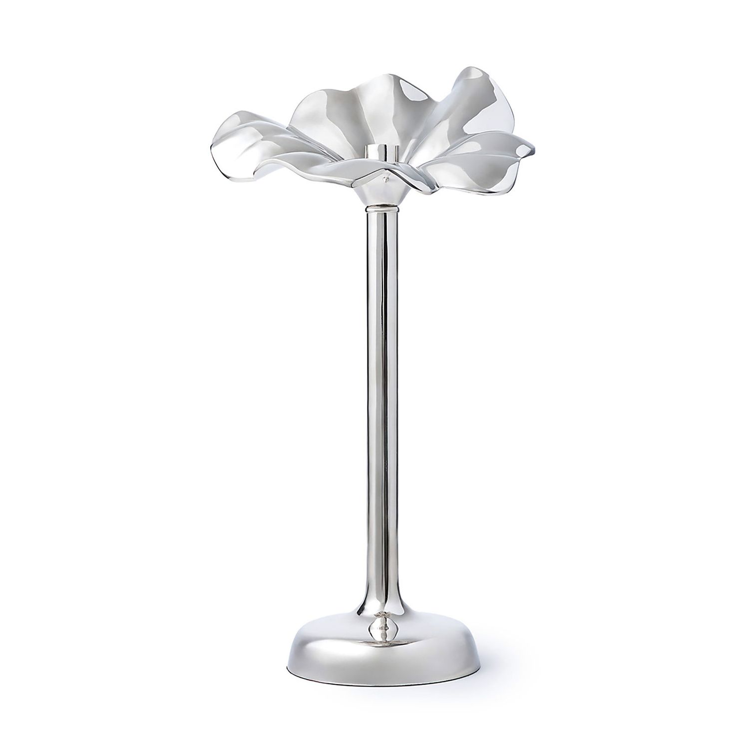 Godinger 18.5 Flower Candle Holder Ni 99775, 028199997758