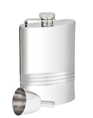 Godinger Flask with Funnel 93405, 028199934050