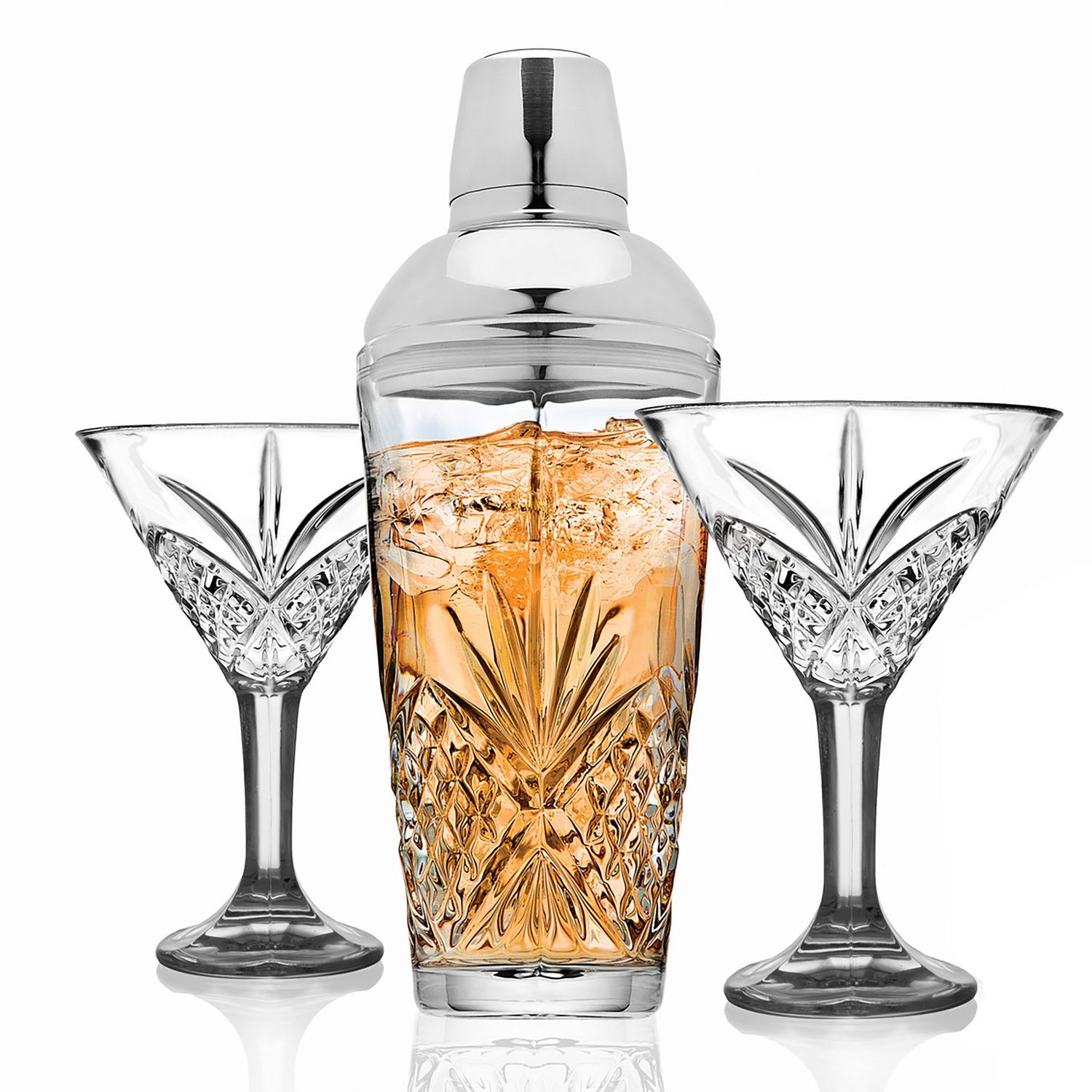 Godinger Dublin Shaker with 2 Martini 26995, 028199269954