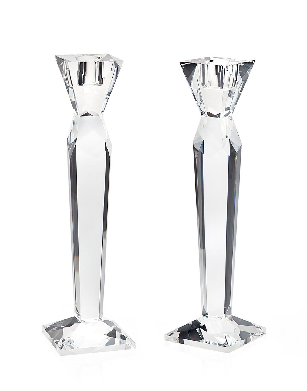 Godinger Prism Candlesticks Pair 15798, 028199157985