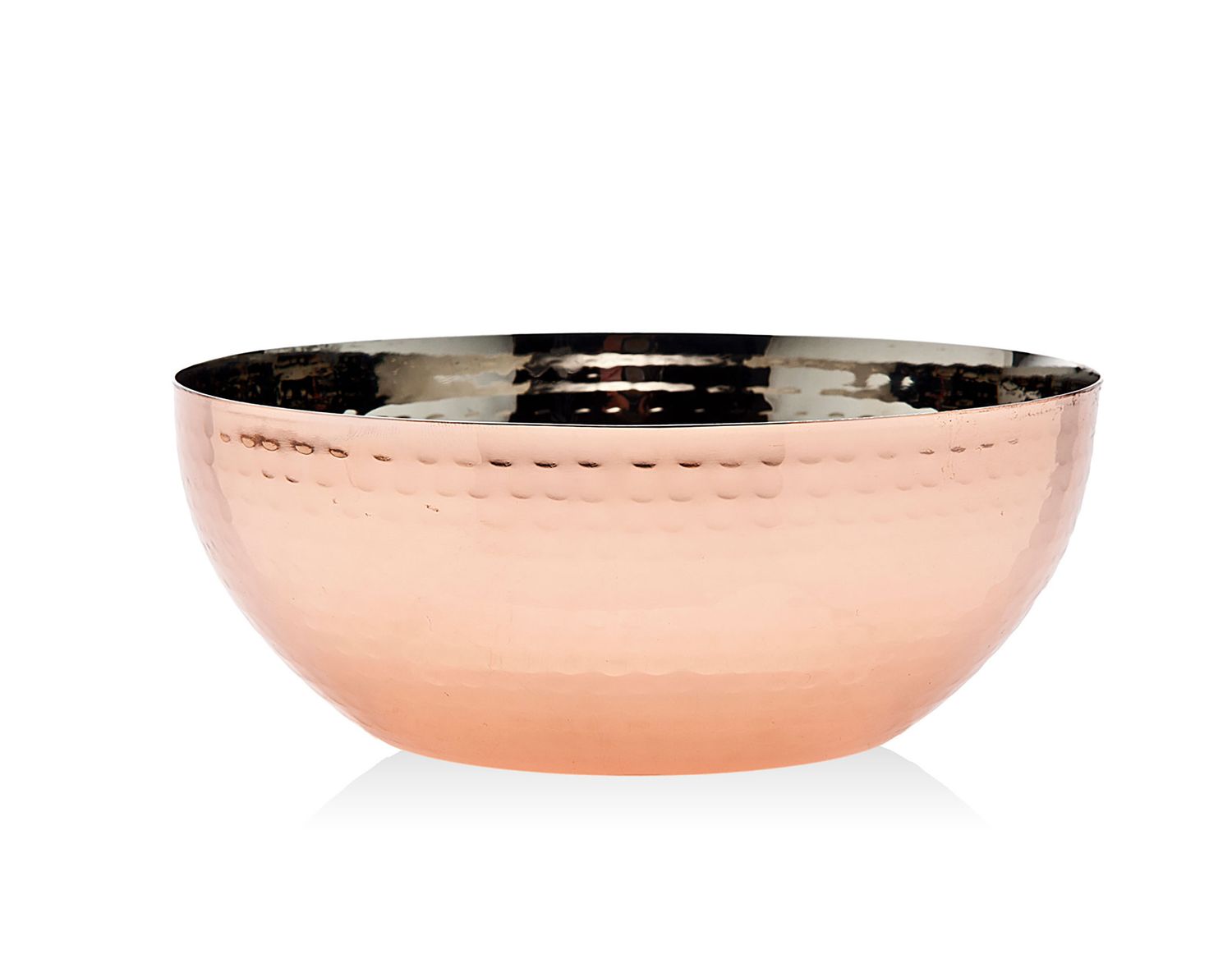 Godinger Copper Hammerd Round Nut Bowl Large 91680