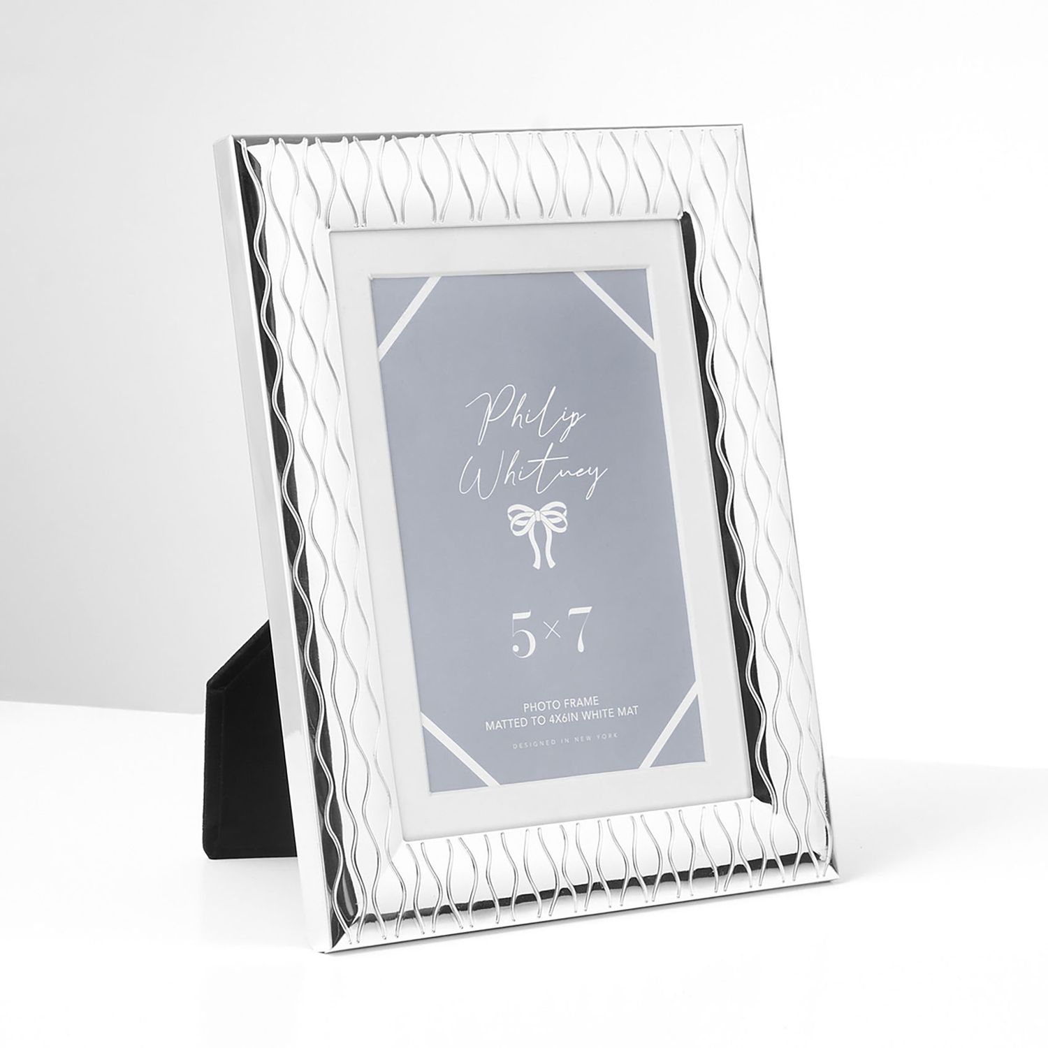 Godinger Photo Picture Frame 5x7 Inch Silver 14547