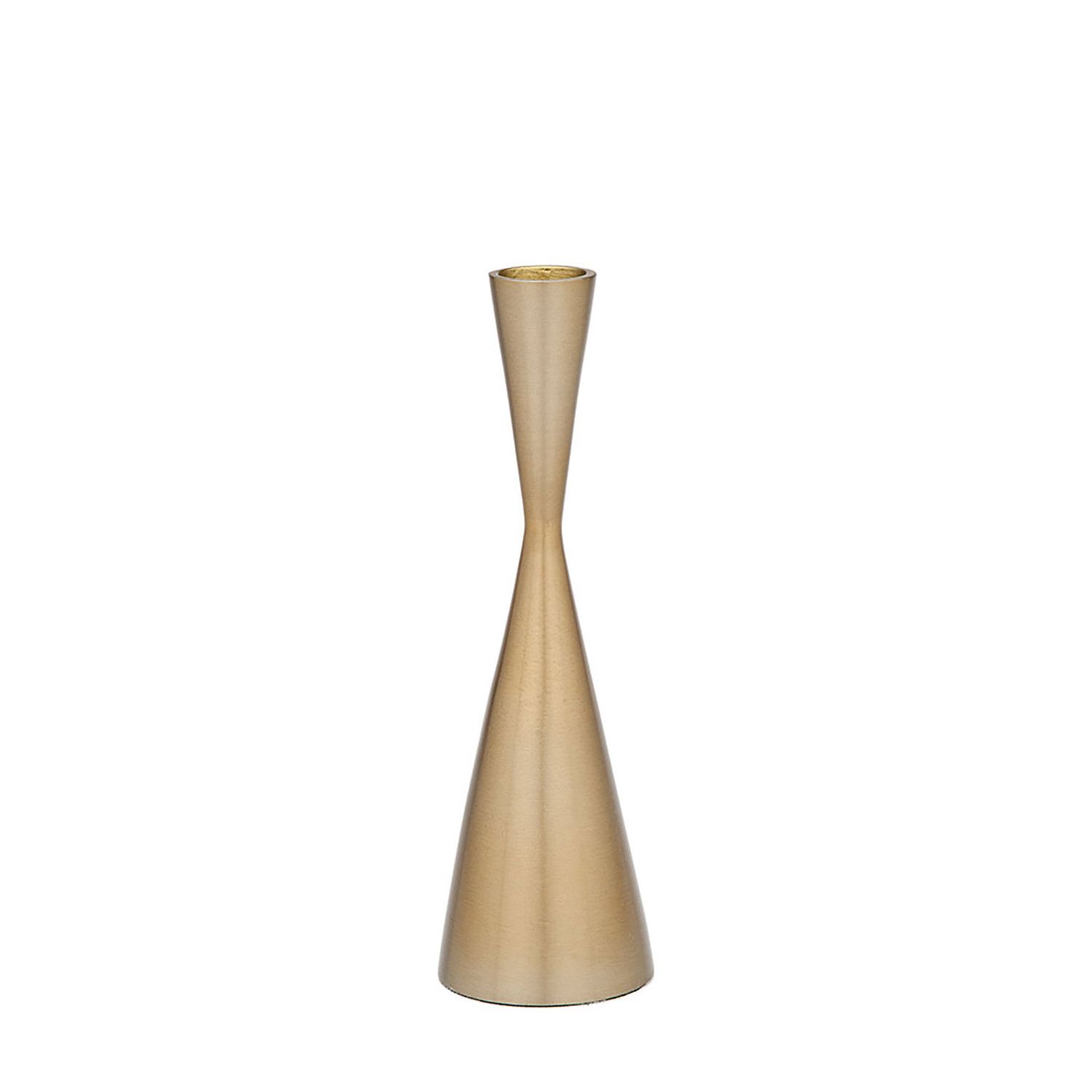Godinger Hourglass Candlestick Gold 19503