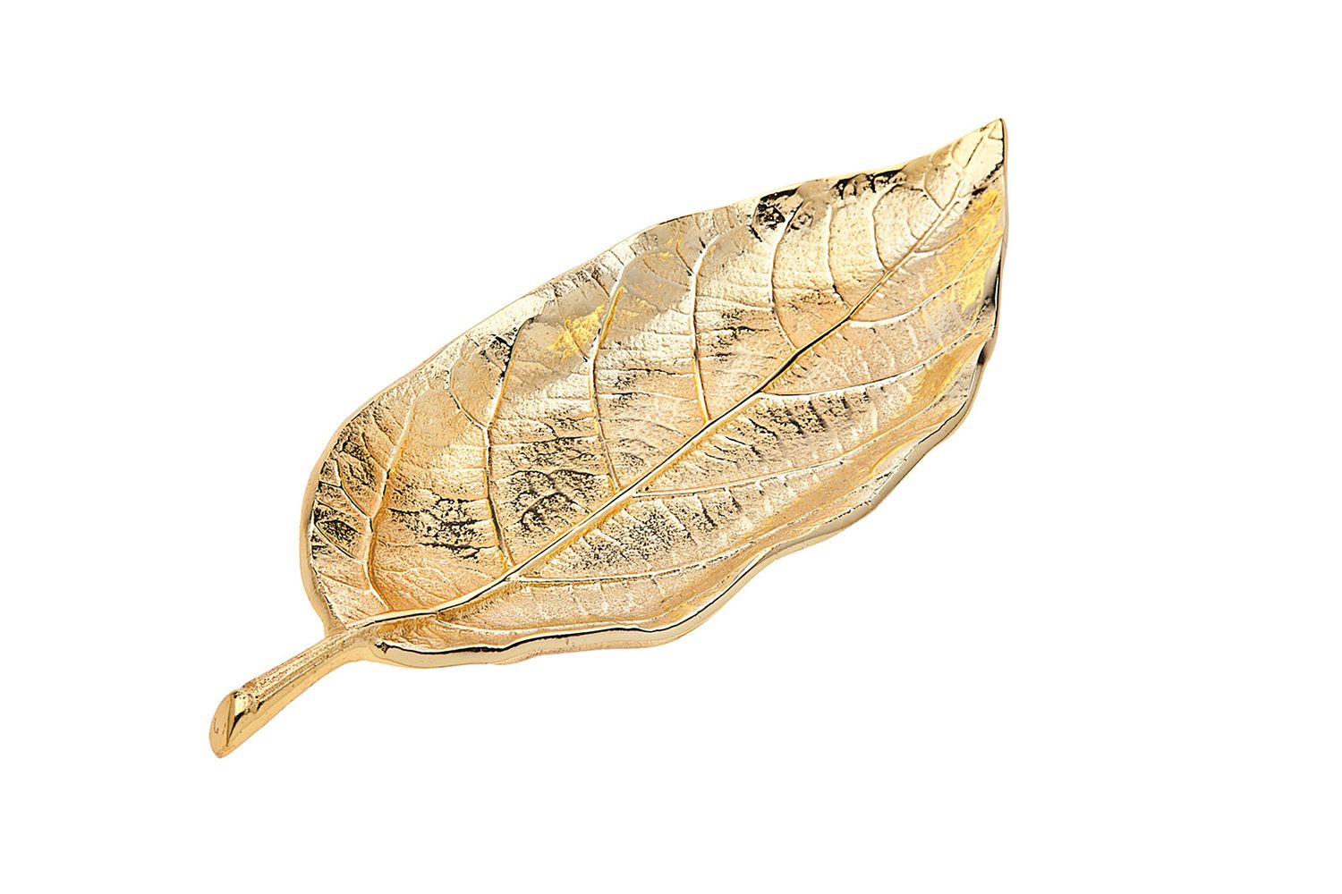 Godinger Gold Finish Leaf Tray Small 11622
