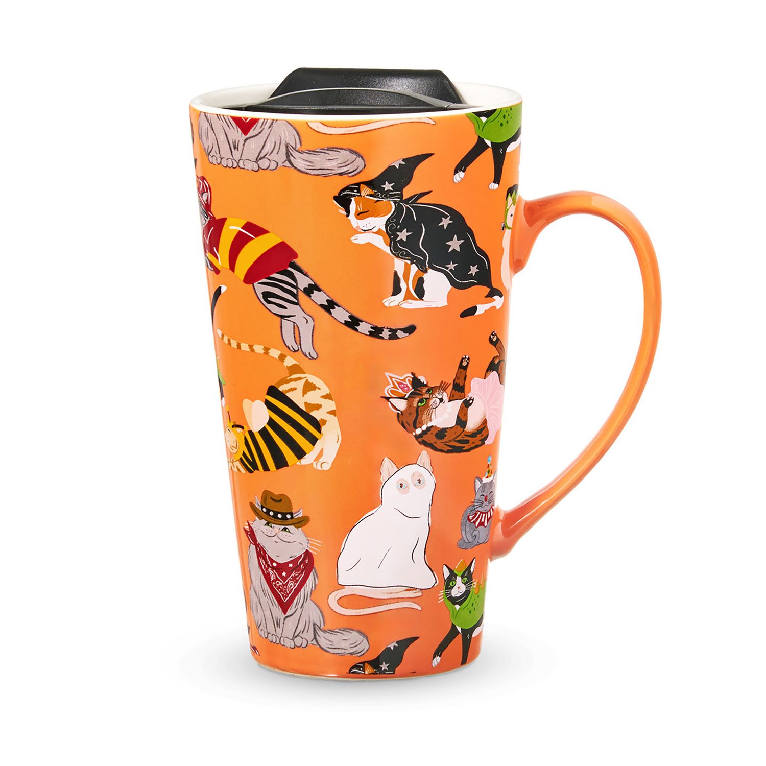 Godinger Cat Costume Mug with Lid 14738