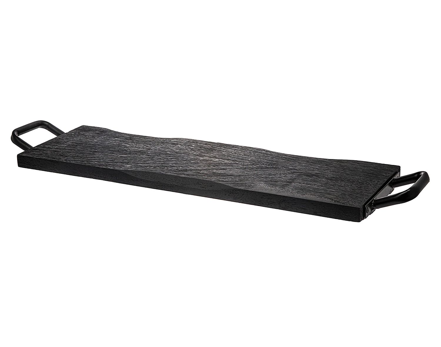 Godinger Ridgewood 26 Inch Tray Black 33612