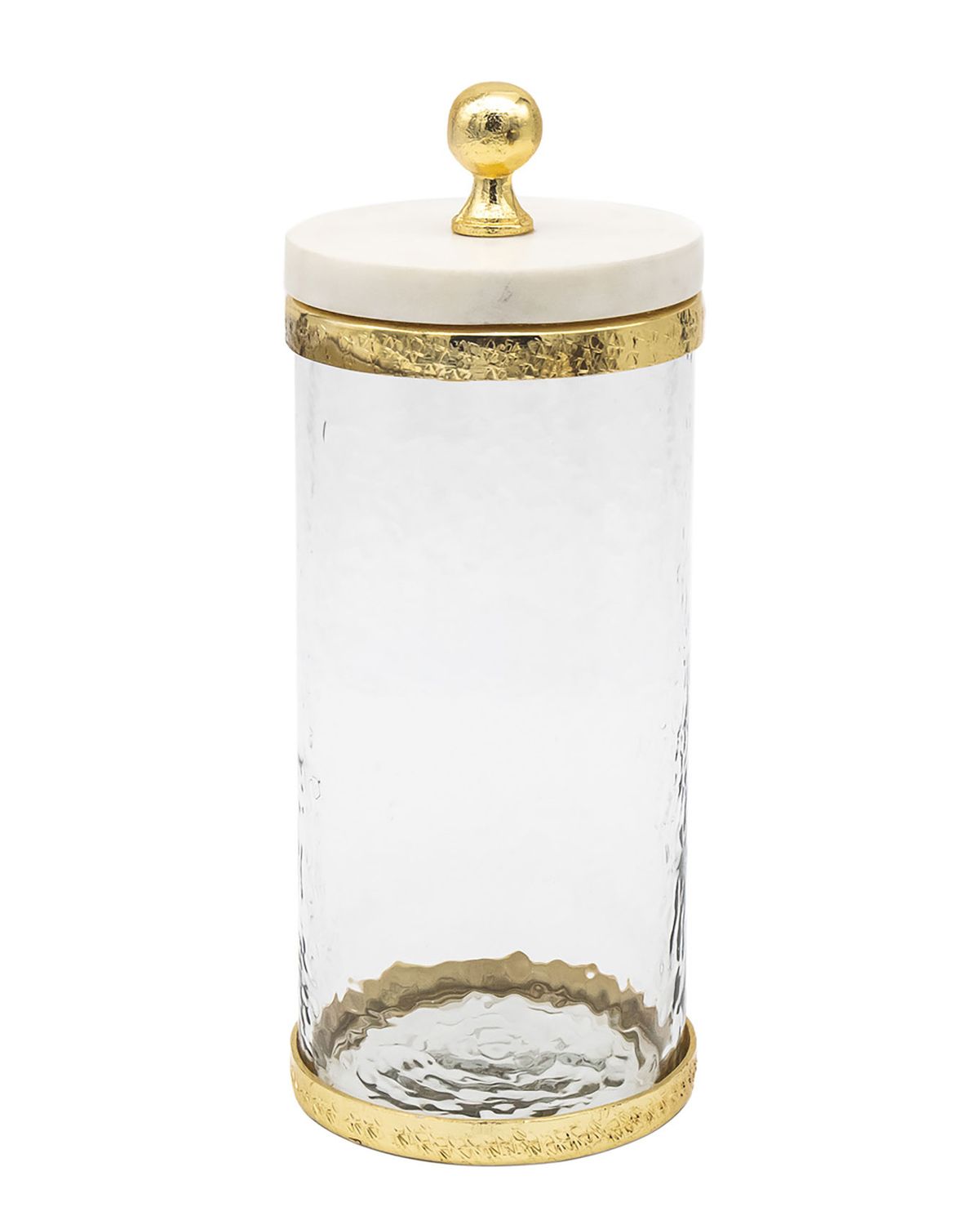 Godinger Marble/gold Band 4x8 Canister 59682