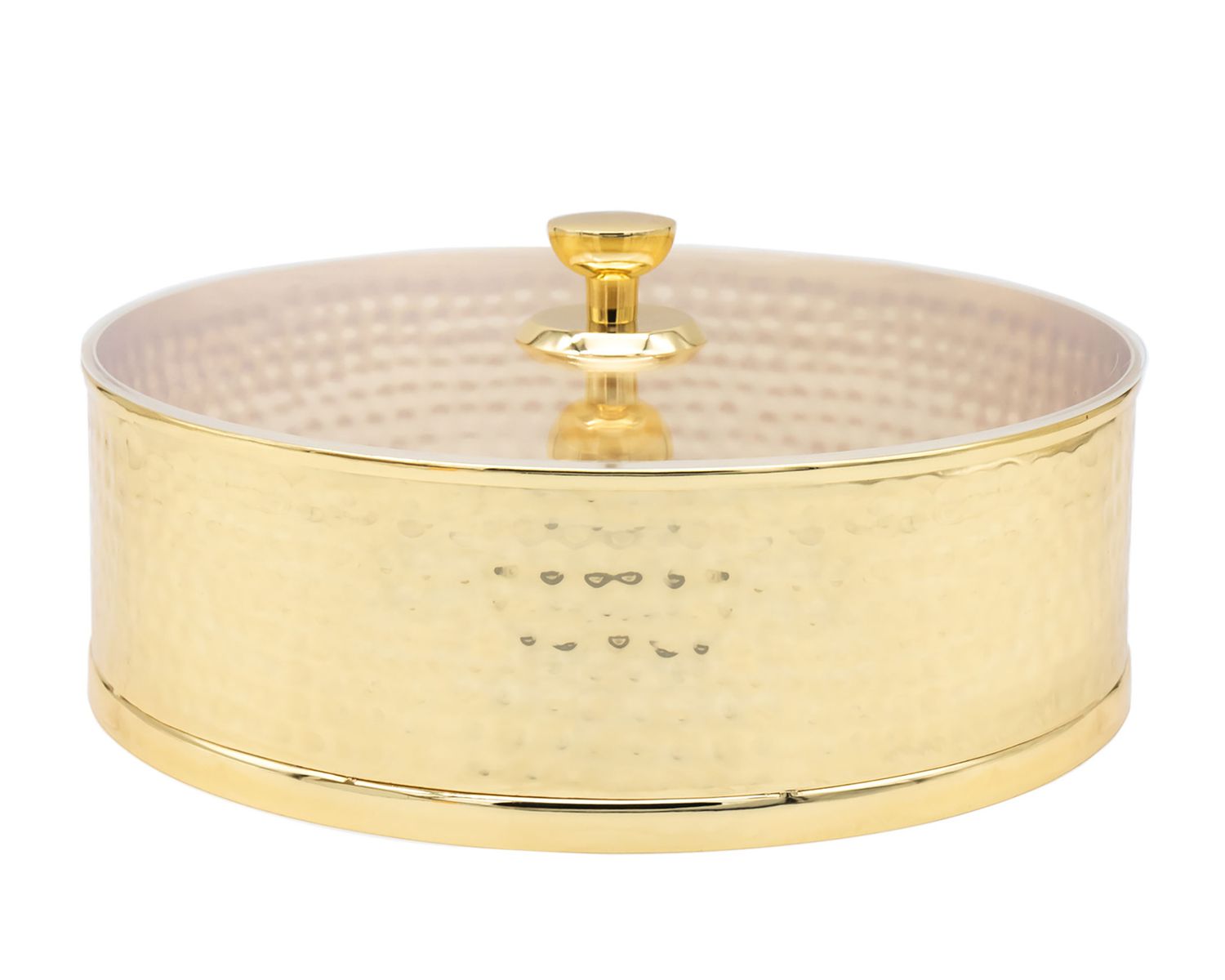 Godinger Hammered Gold Stainless Matzah 96490, 028199964903