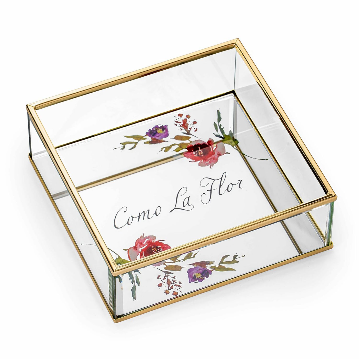 Godinger Como la Flor Glass Tray 16493