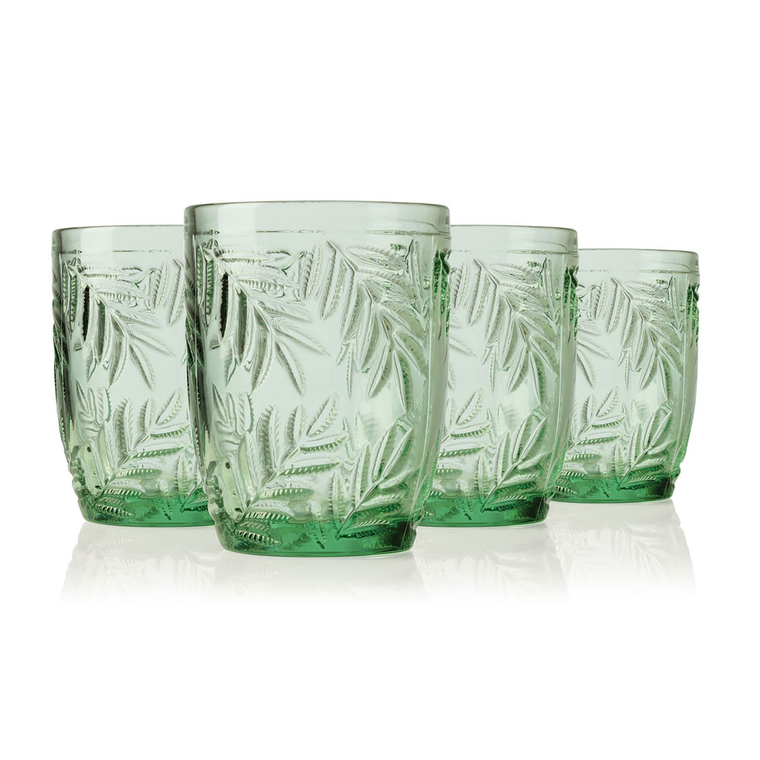 Godinger Bali Set of 4 Double Old Fashioned Glasses 10 oz 28252