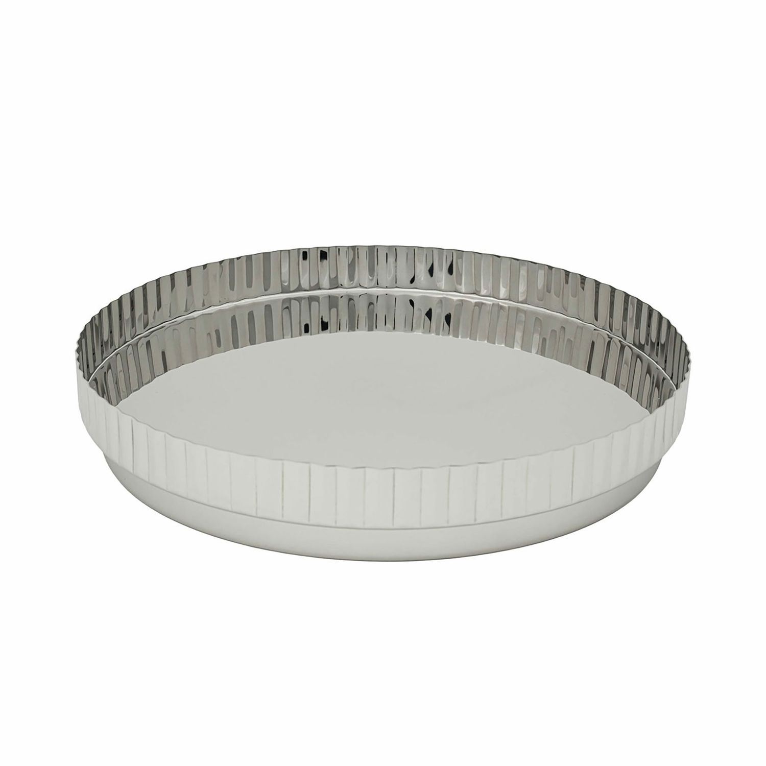 Godinger Guilded Tray 14round Tray 51357, 028199513576
