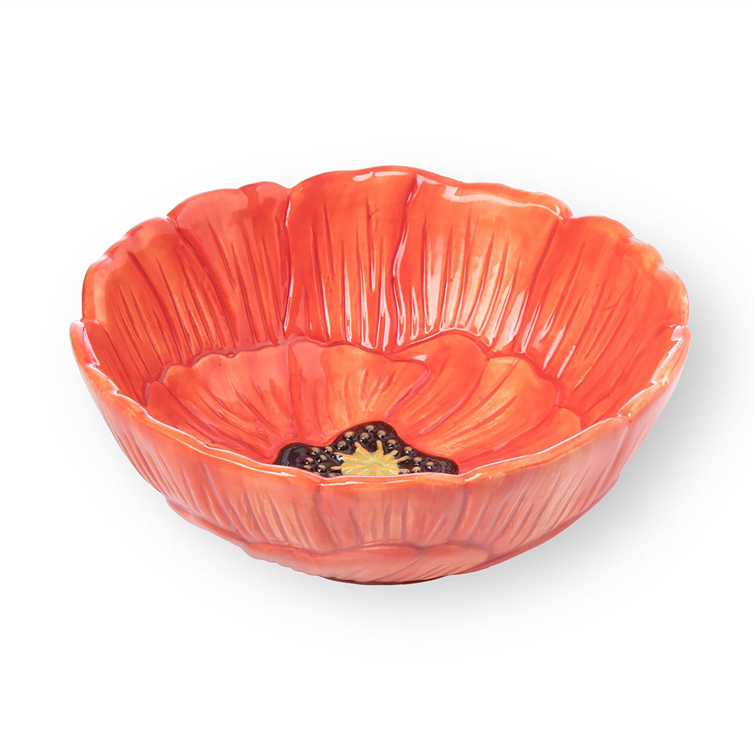 Godinger Red Poppy Flower Power Online Box 14510