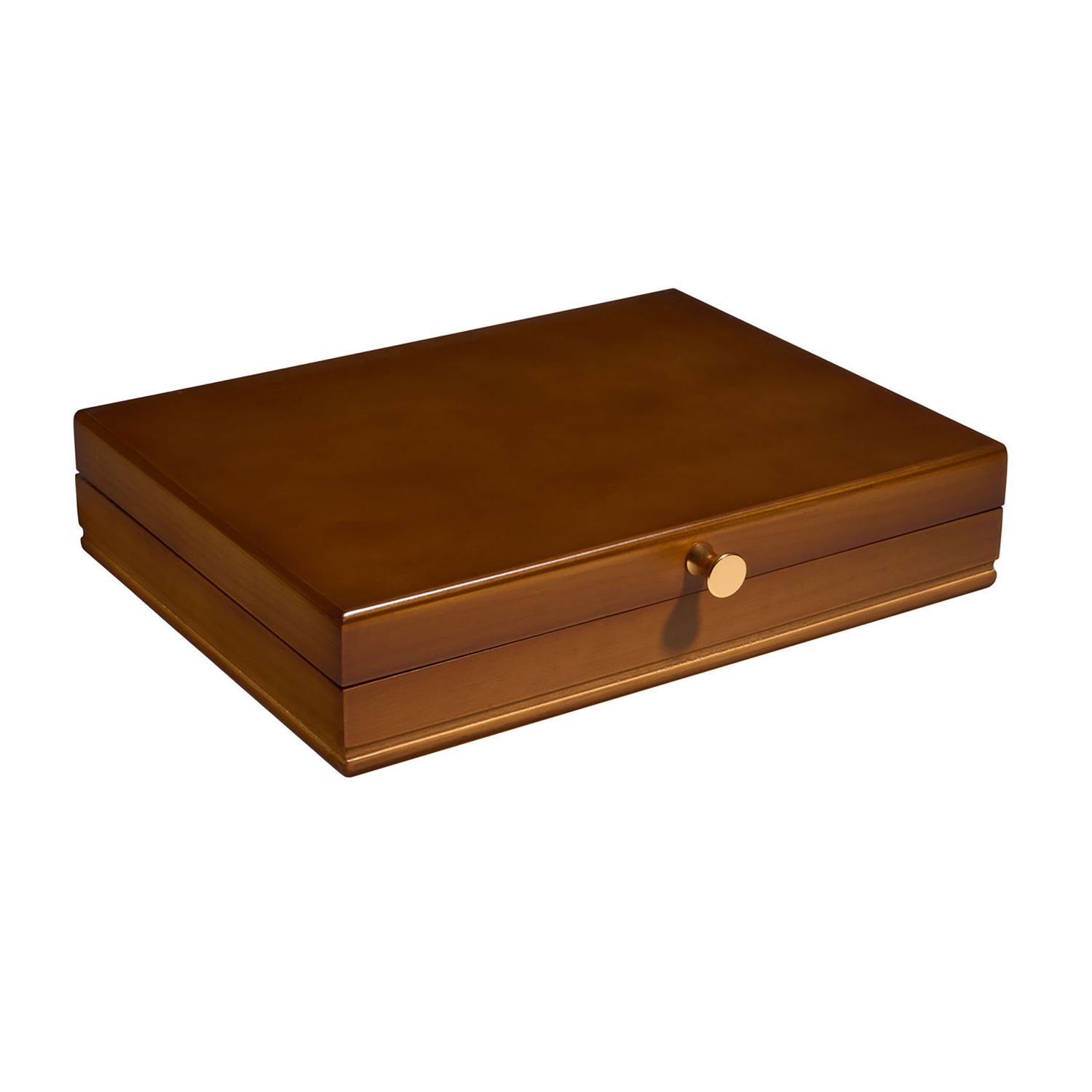 Godinger Nx Flatware Storage Box Natural 50637