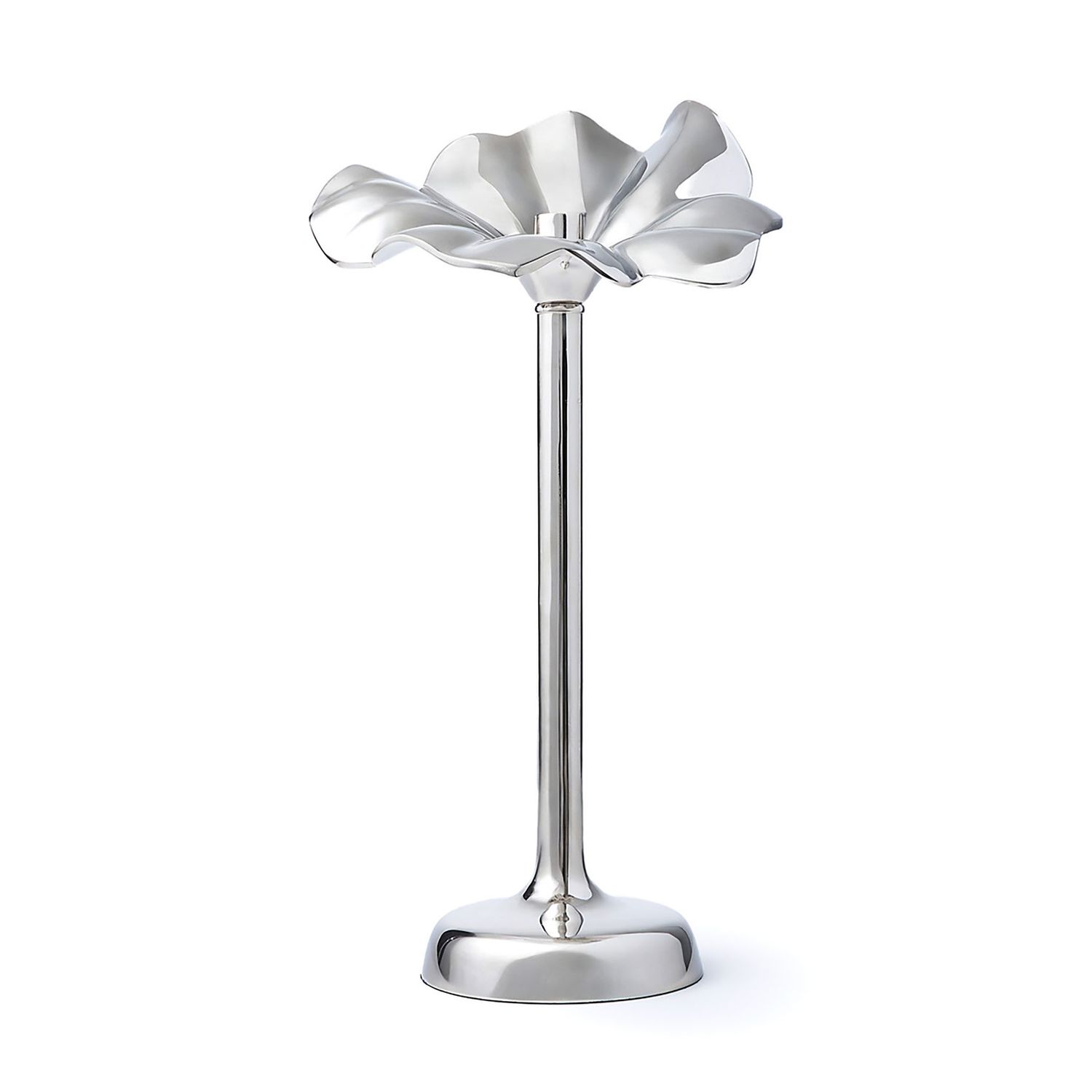 Godinger 15.75 Flower Candle Holder Ni 99770