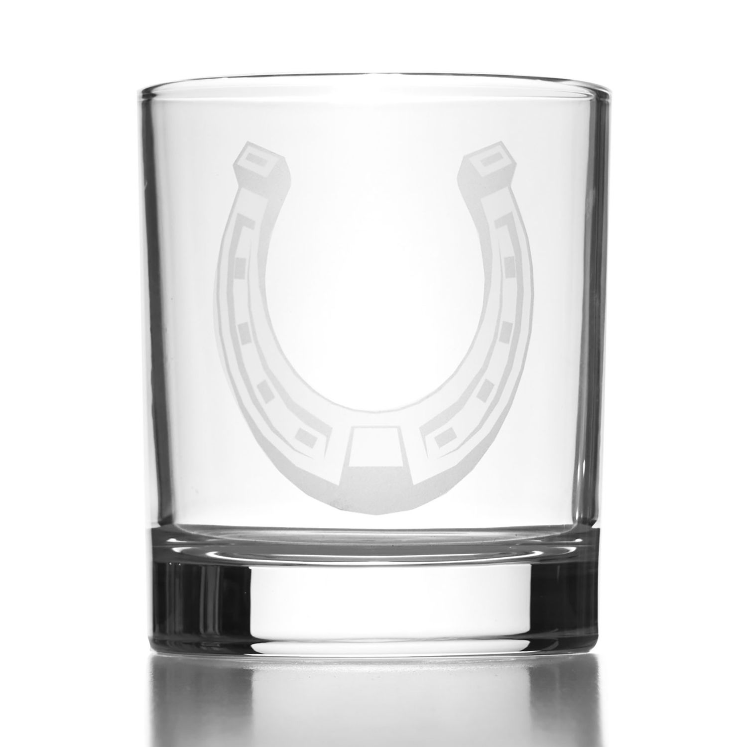 Godinger Horseshoe Double Old Fashioned Glass 31035, 028199310359