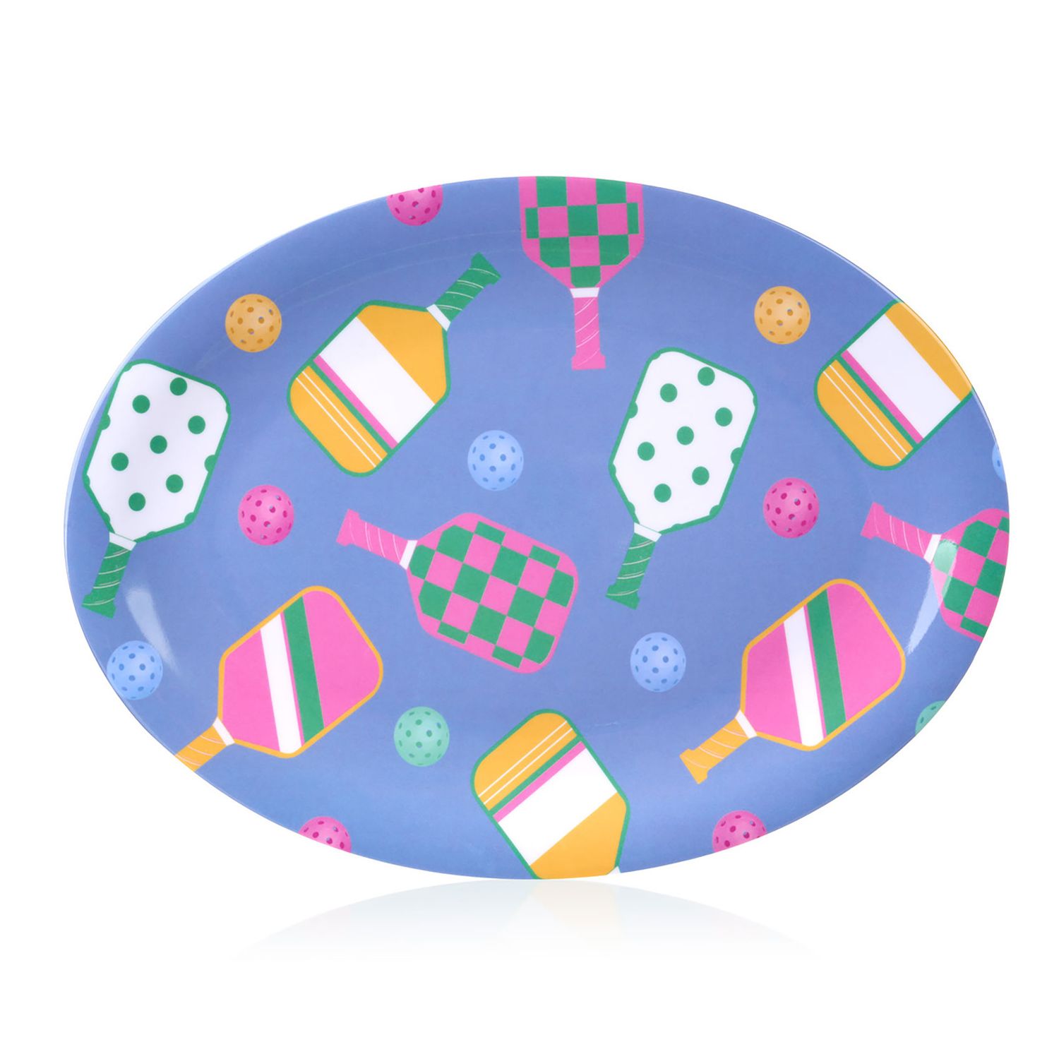 Godinger Pickleball Oval Platter Paddle 16839