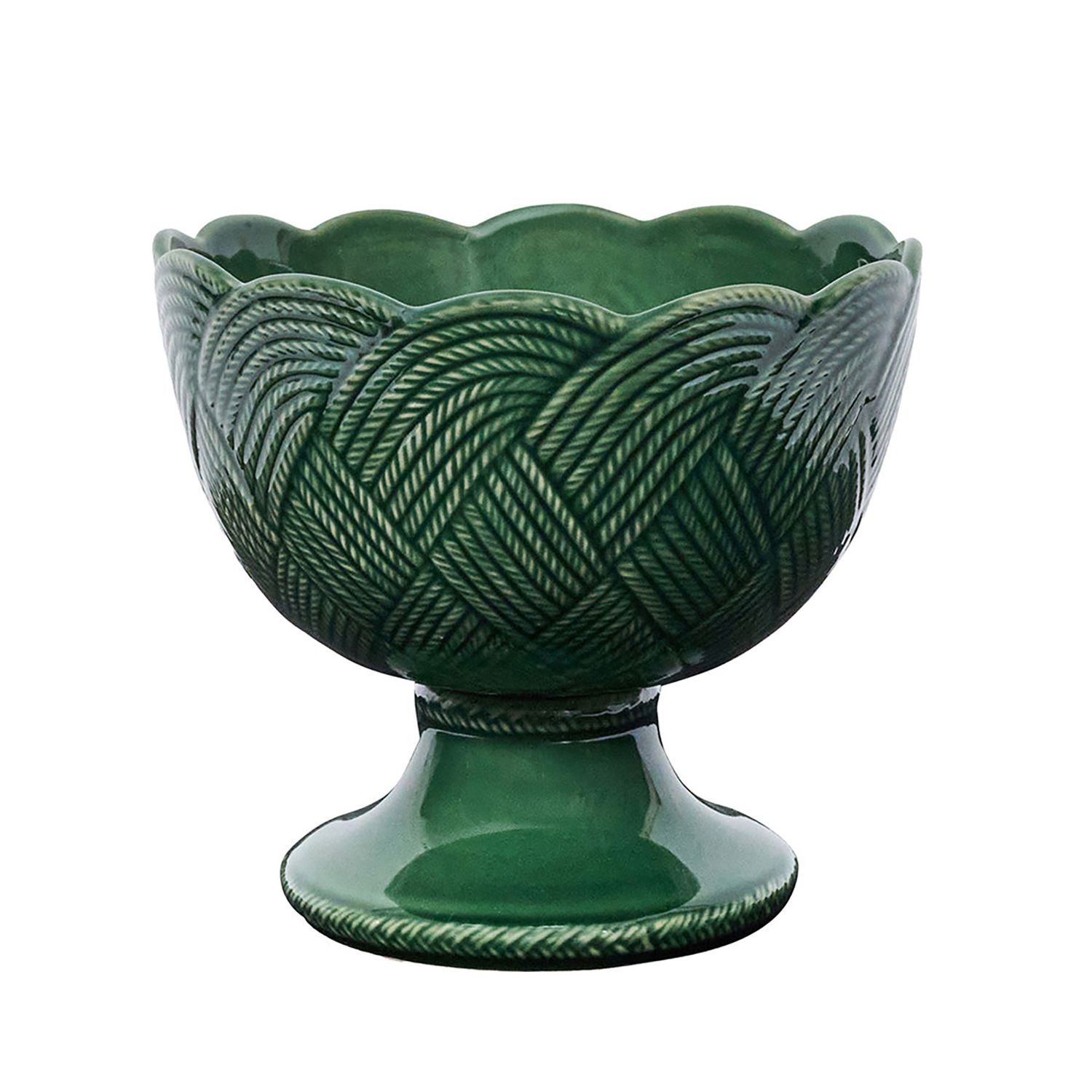 Juliska Le Panier Mystic Knot Footed Bowl Basil KHM30/29