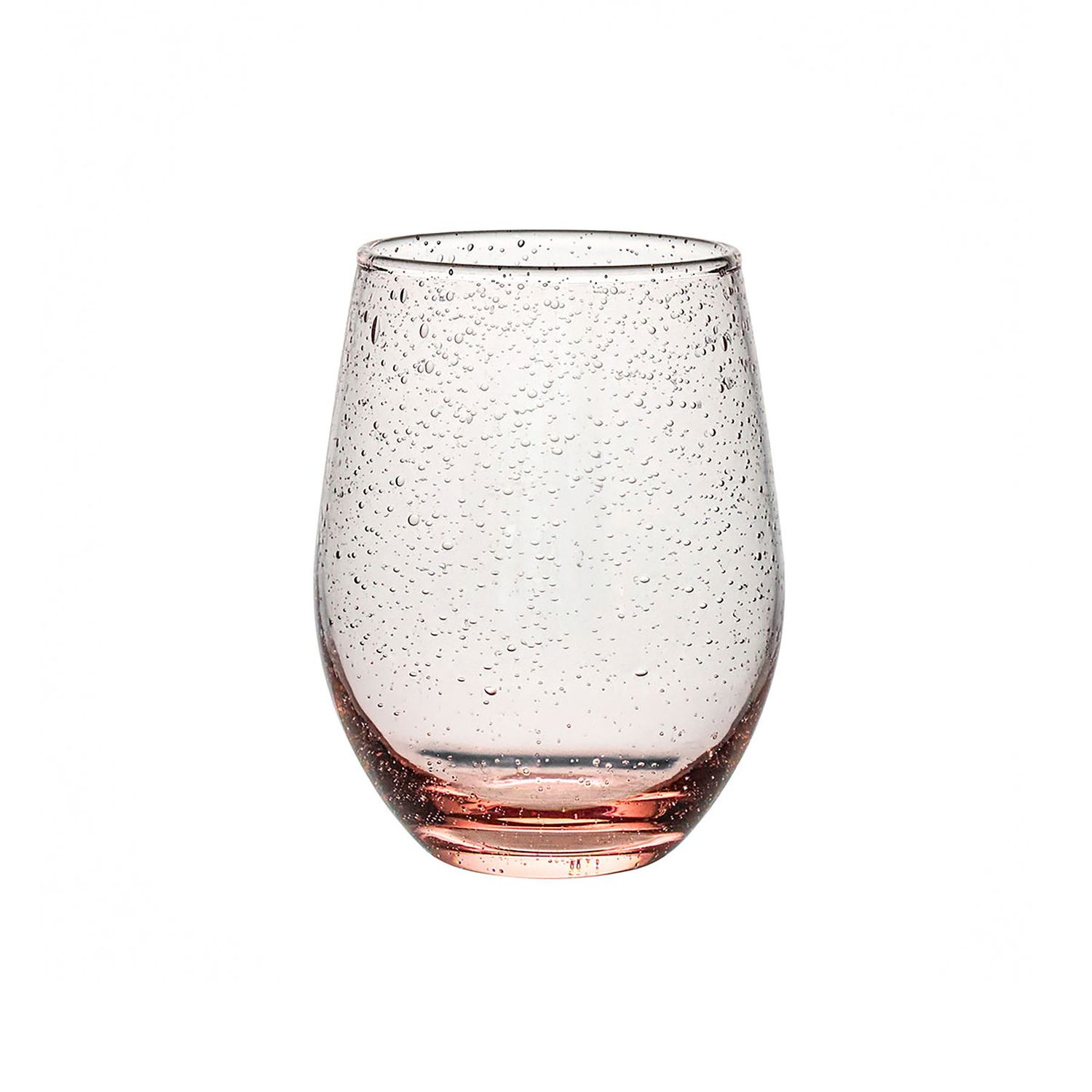 Juliska Provence Stemless Wine Glass Blush PVG118/51