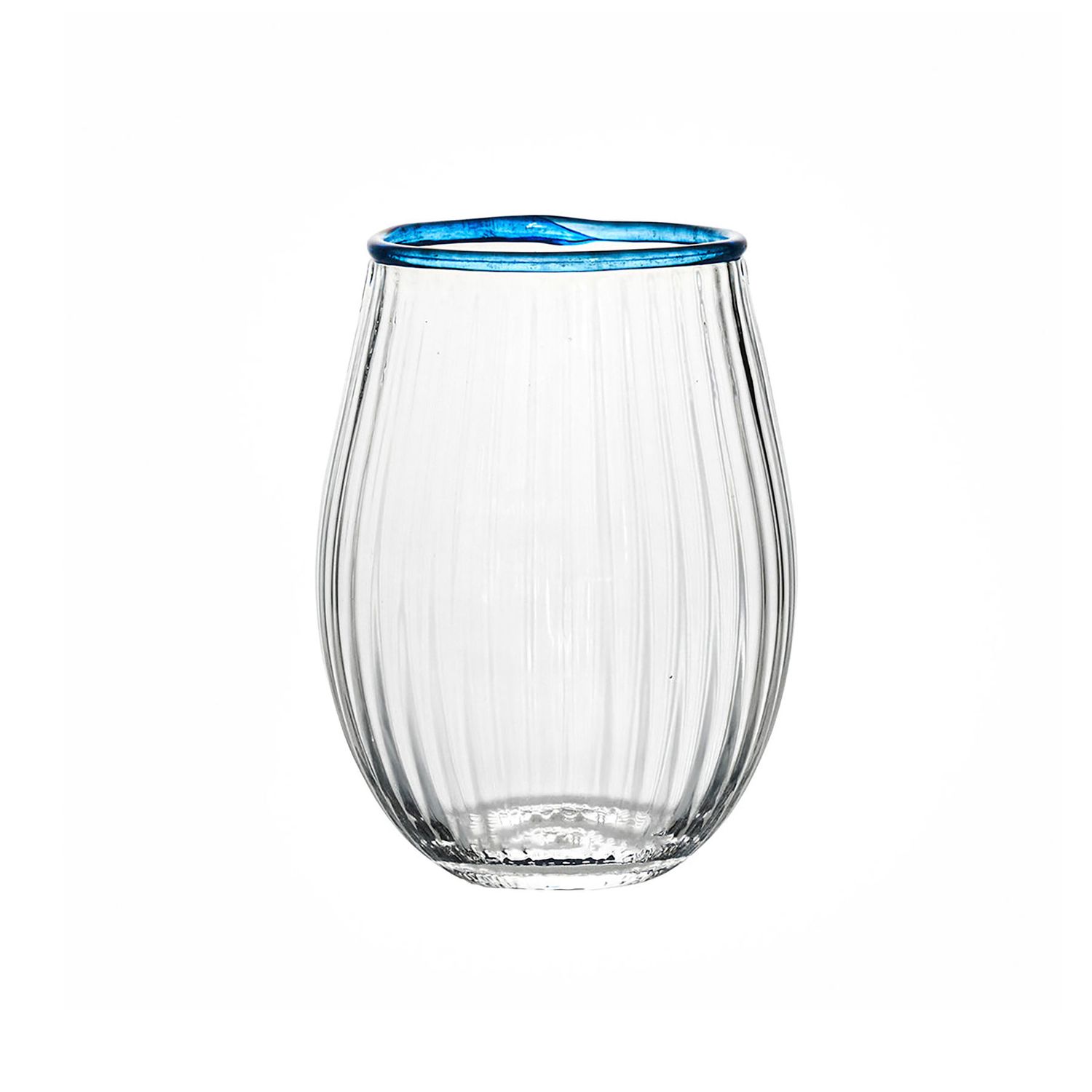 Juliska Nell Stemless Wine Glass Chambray B820/47