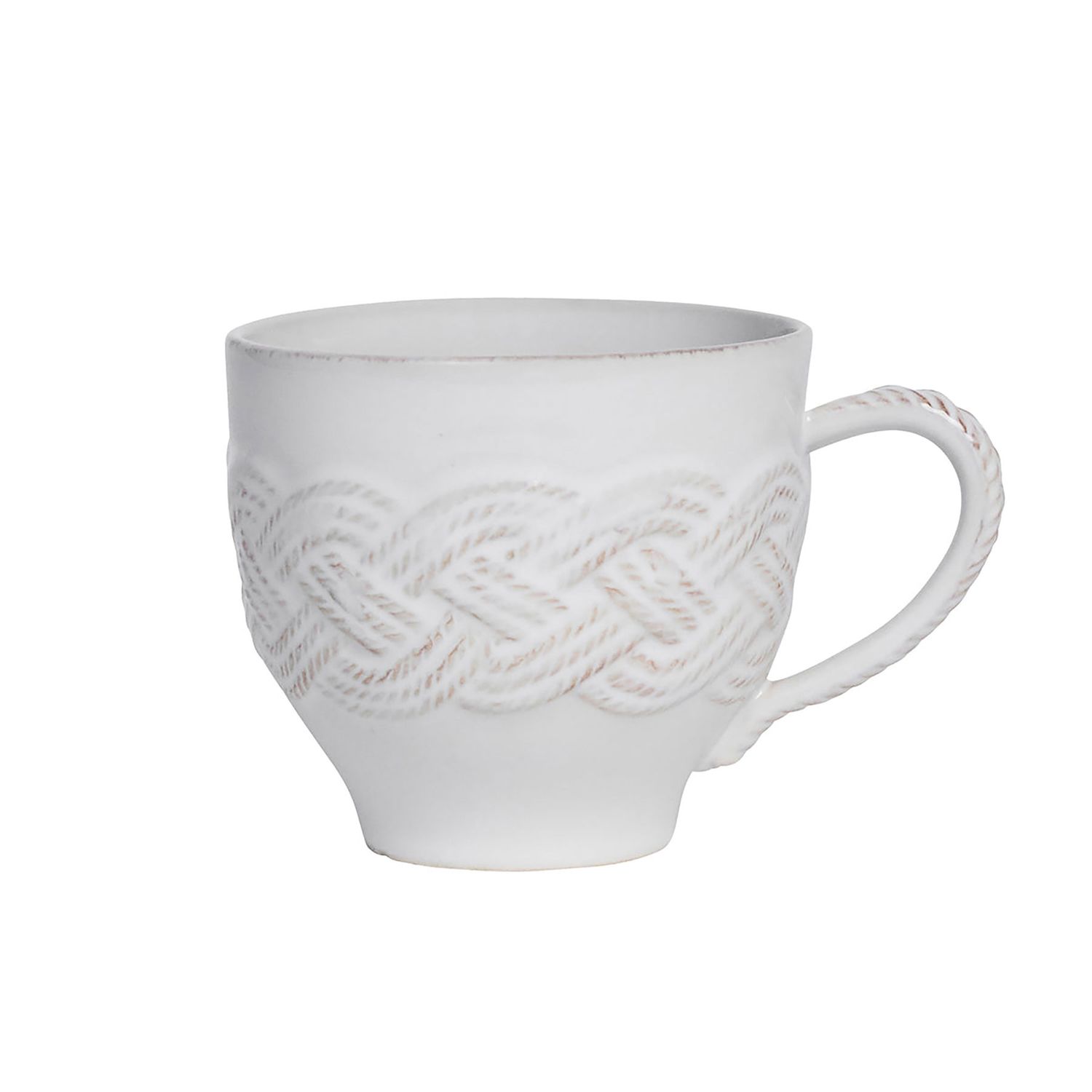 Juliska Le Panier Mystic Knot Mug Whitewash KHM06/10