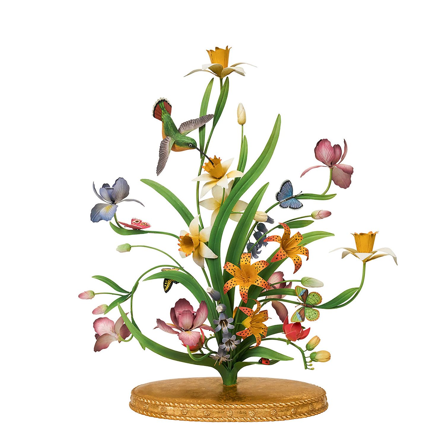 Juliska Meadow Walk 25 Bouquet Centerpiece Candelabra Multi-Color TDM07/88