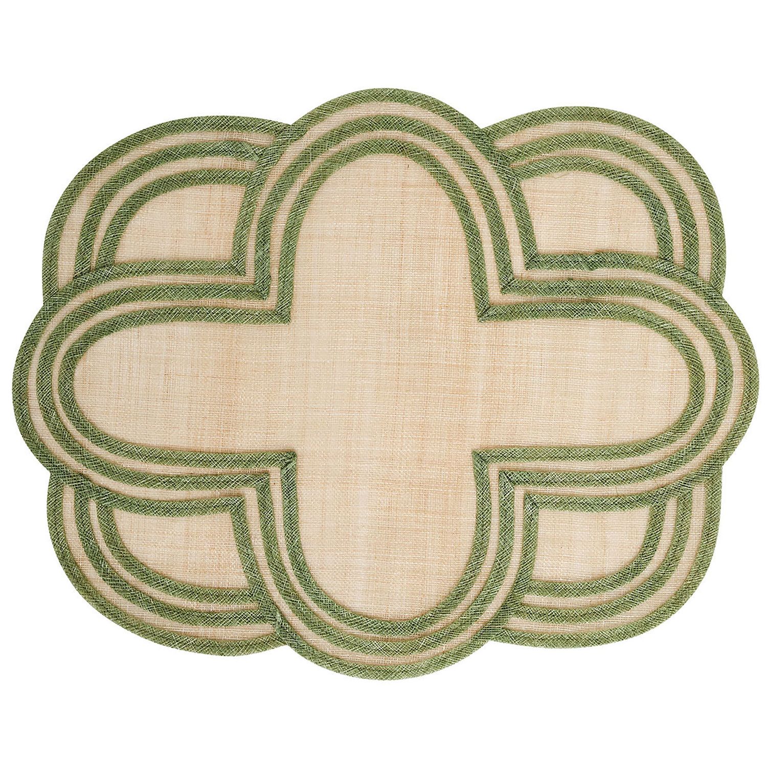Juliska Scallop Stripe Placemat Seagrass LM67/22